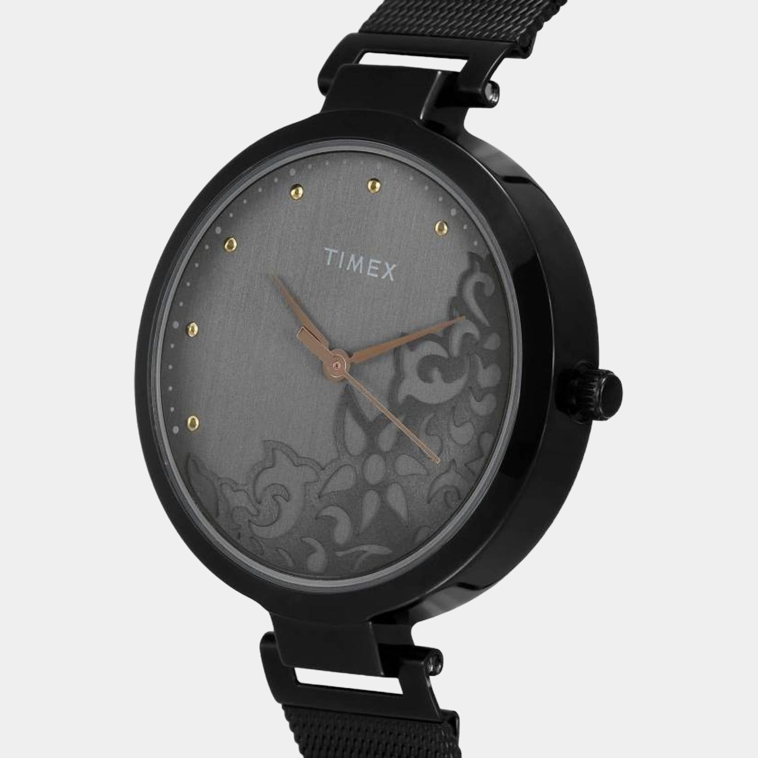 Women's Grey Analog Stainless Steel Watch TW000X221