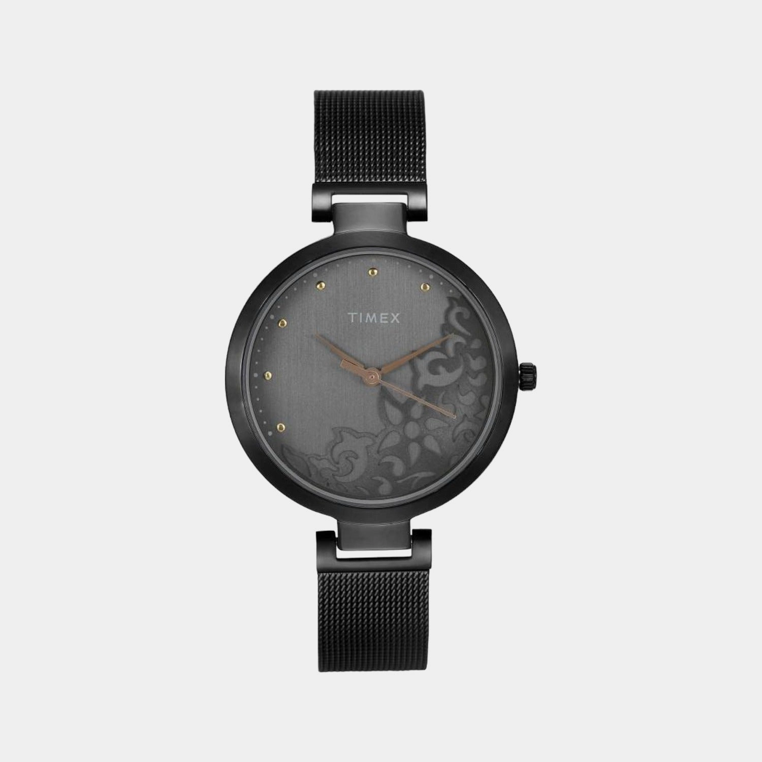 Women's Grey Analog Stainless Steel Watch TW000X221