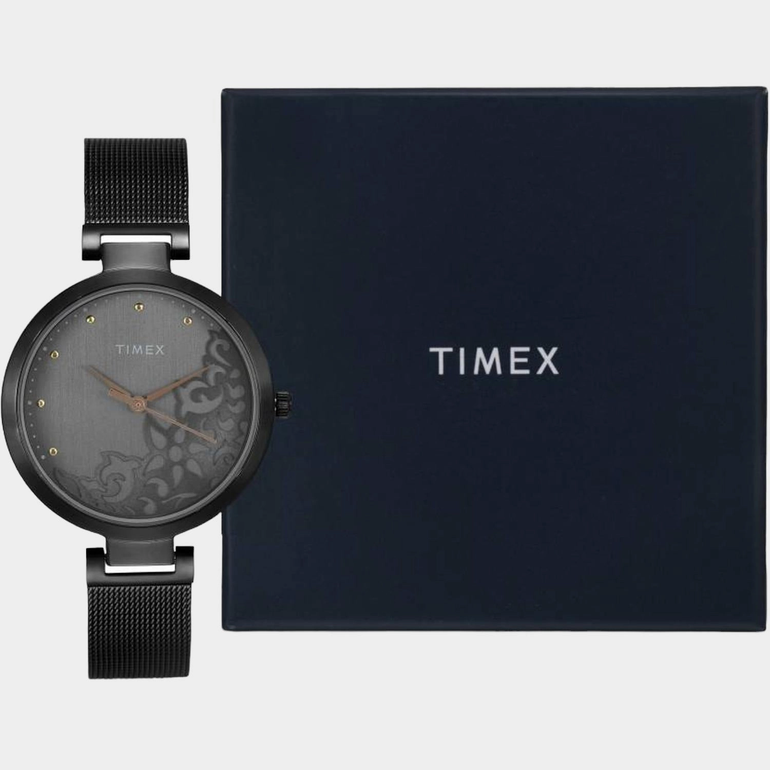 Women's Grey Analog Stainless Steel Watch TW000X221