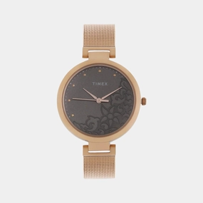 Women's Grey Analog Stainless Steel Watch TW000X222
