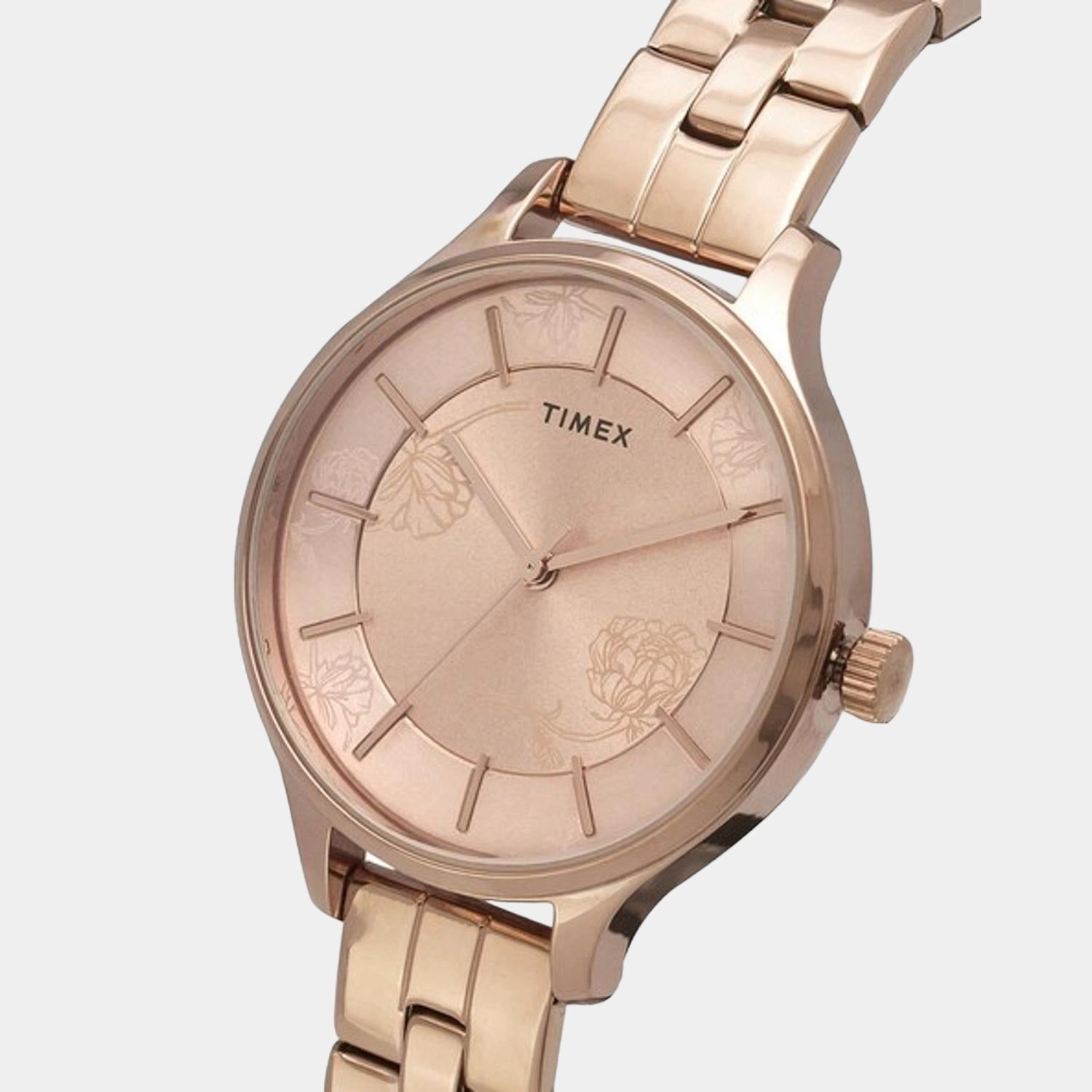Women's Pink Analog Stainless Steel Watch TWEL14808