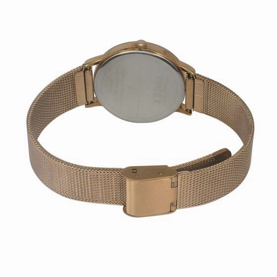 Women's Rose Gold Analog Brass Watch TWEL15602