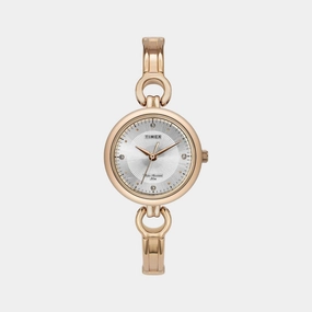 Women's Silver Analog Stainless Steel Watch TWEL11424