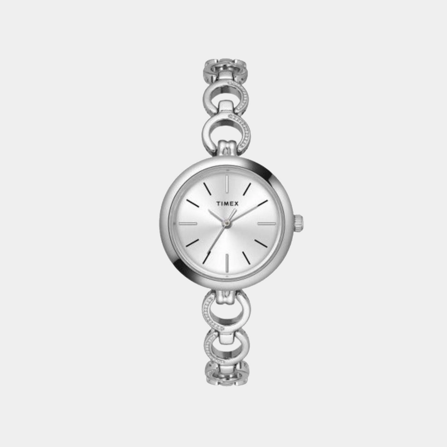 Women's Silver Analog Stainless Steel Watch TWEL11432