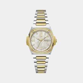 Women's White Analog Stainless Steel Watch Y98008L1MF