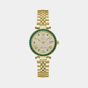 Women's White Analog Stainless Steel Watch Z01013L1MF