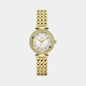 Women's White Analog Stainless Steel Watch Z22002L1MF