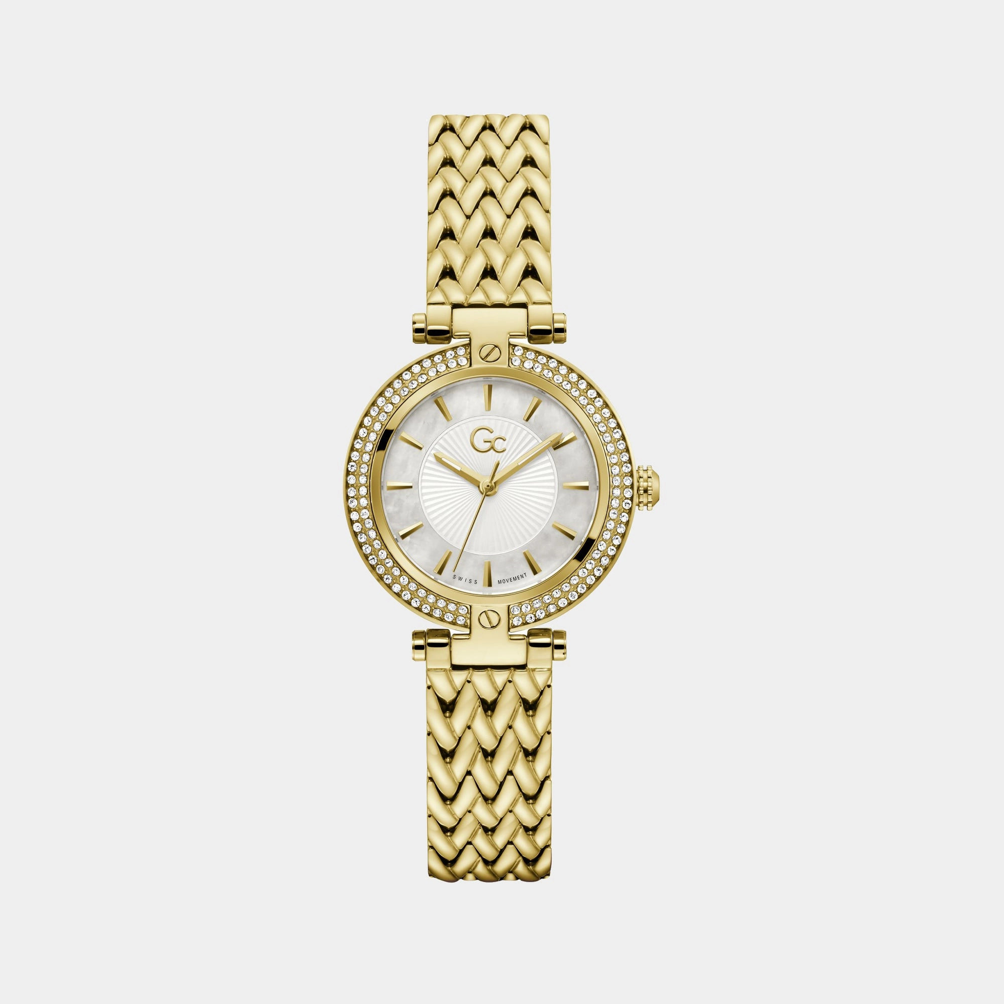 Women's White Analog Stainless Steel Watch Z22002L1MF