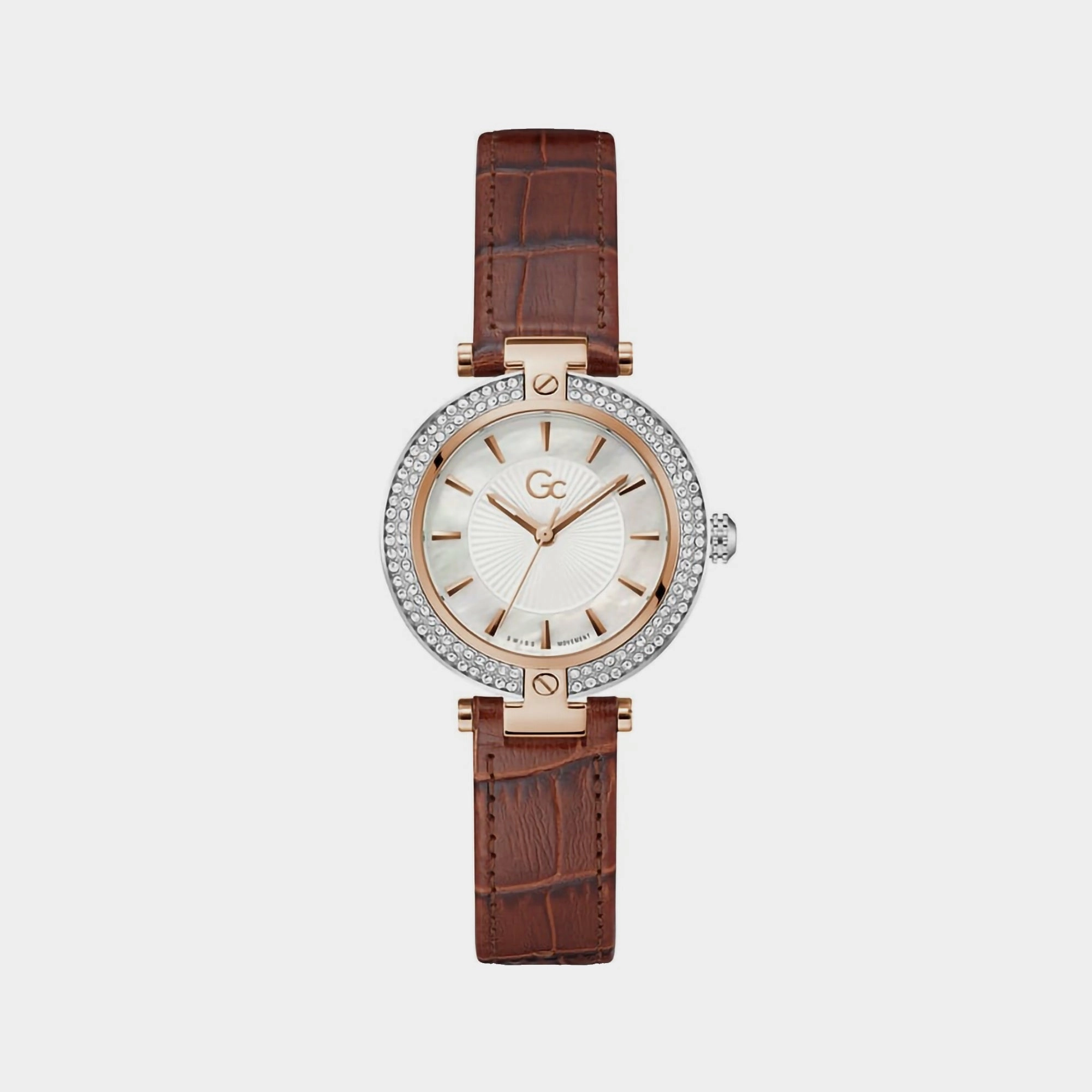 Women's White Analog Stainless Steel Watch Z22004L1MF
