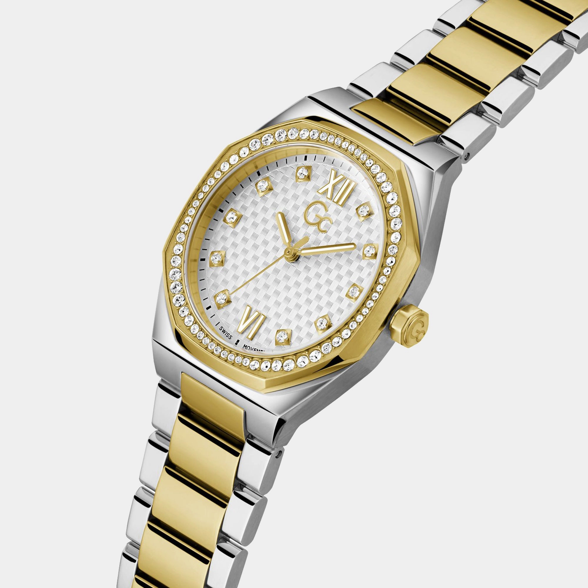 Women's White Analog Stainless Steel Watch Z25002L1MF