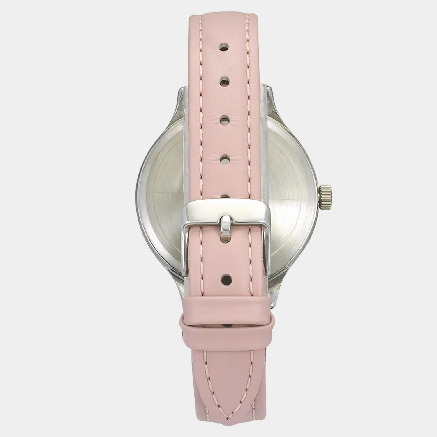 Women Silver Analog Silicon Watch TWEL14805