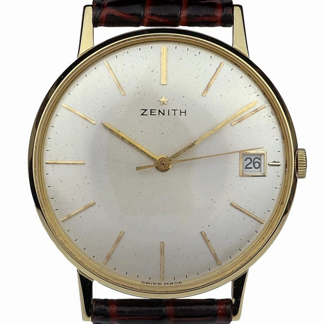 Zenith 18k Gold, 1960's Vintage Watch
