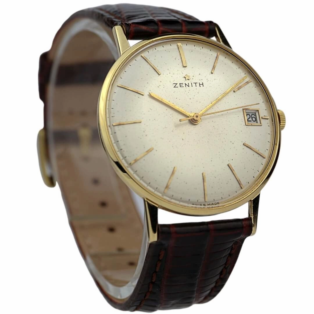 Zenith 18k Gold, 1960's Vintage Watch